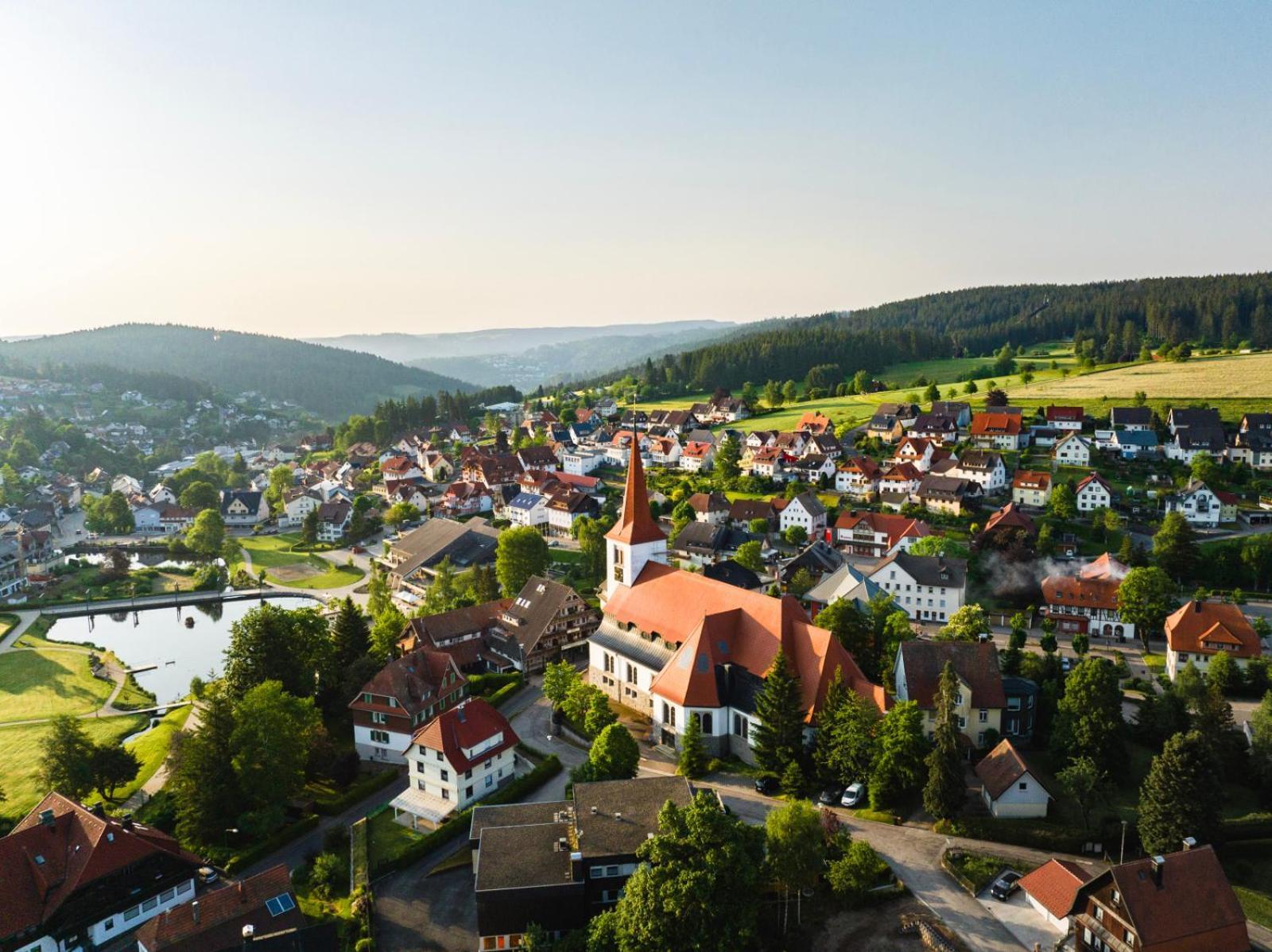 Landhaus Panoramablick Schonach im Schwarzwald Exteriér fotografie